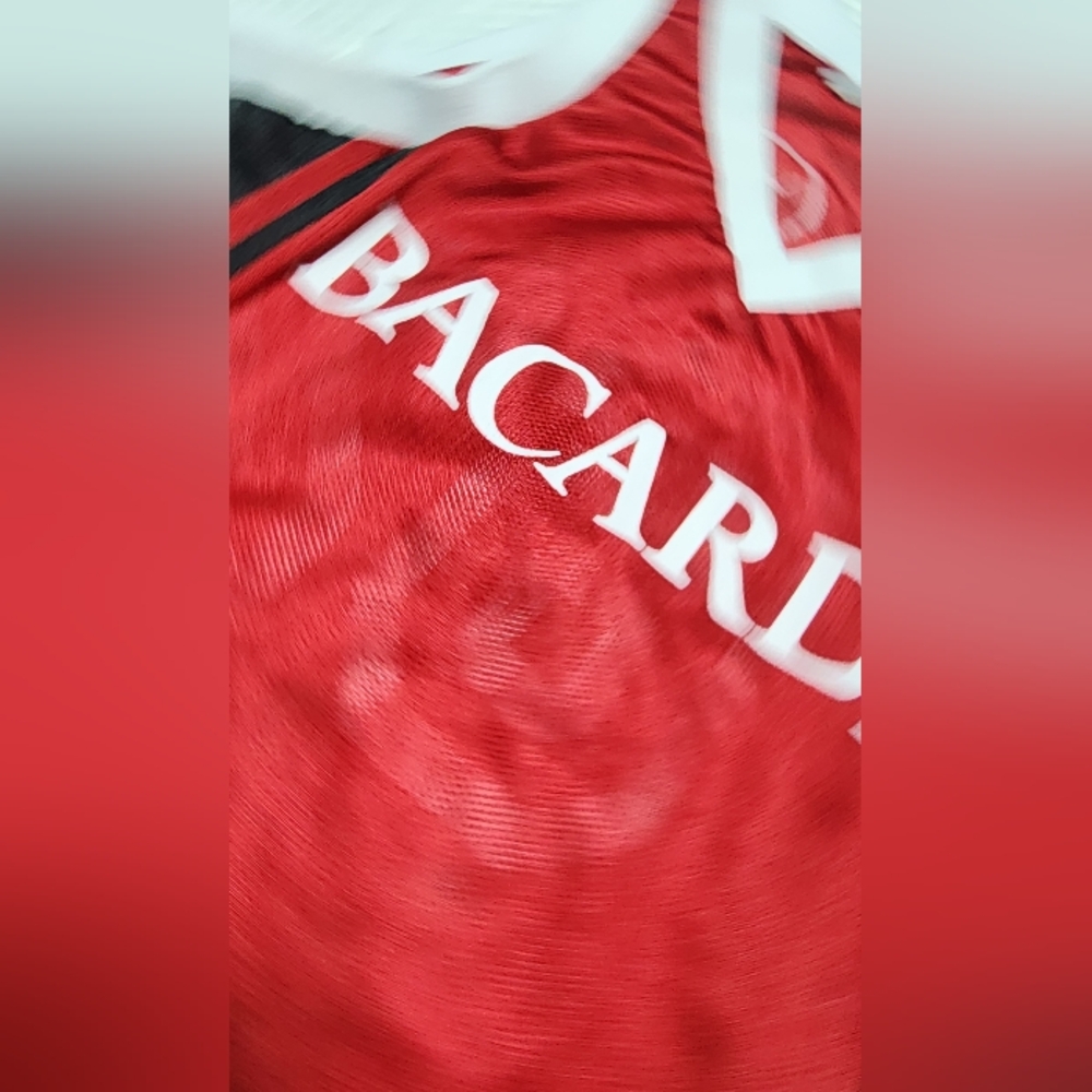 BACARDI EUC MENS SIZE LARGE BASKETBALL JERSEY SHIRT - Picture 3 of 11